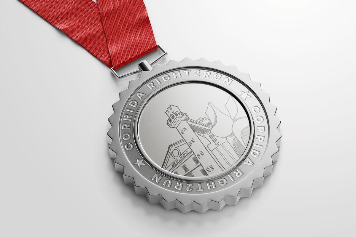 Medalha - Right2Run