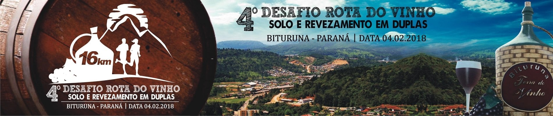 4º DESAFIO ROTA DO VINHO - 2018