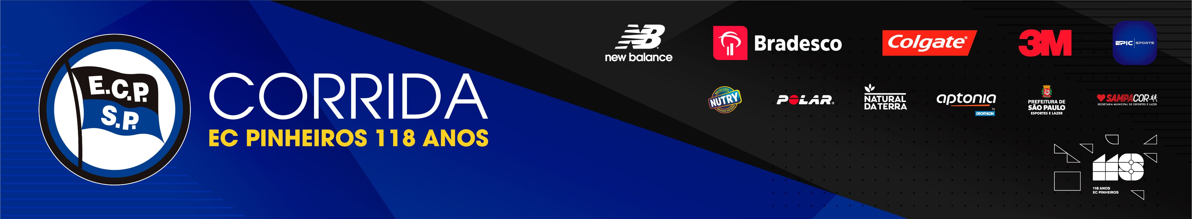 CORRIDA ESPORTE CLUBE PINHEIROS 118 ANOS