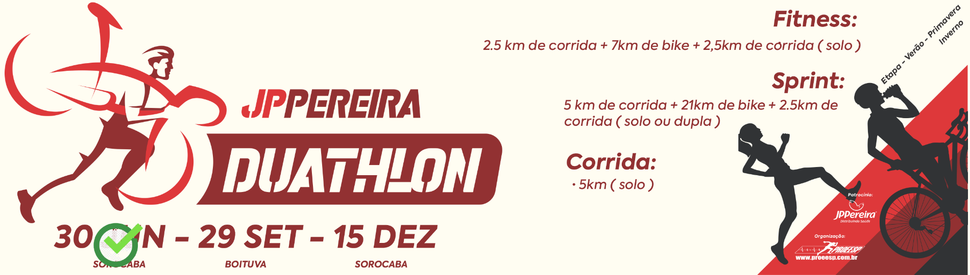 CIRCUITO DUATHLON JP PEREIRA - 2º etapa boituva