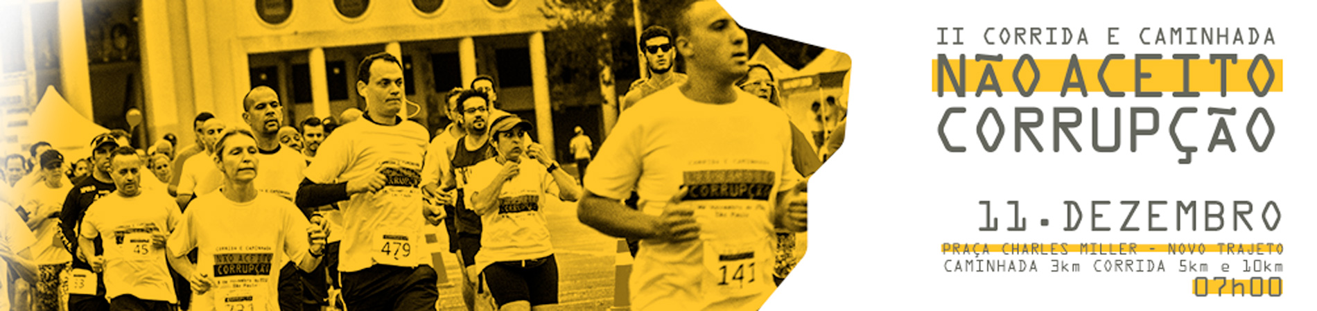II CORRIDA E CAMINHADA NÃO ACEITO CORRUPÇÃO