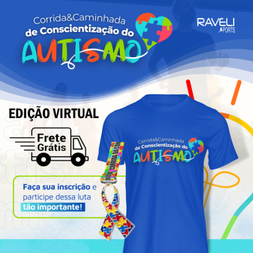 CORRIDA VIRTUAL DA CONSCIENTIZAÇÃO DO AUTISMO